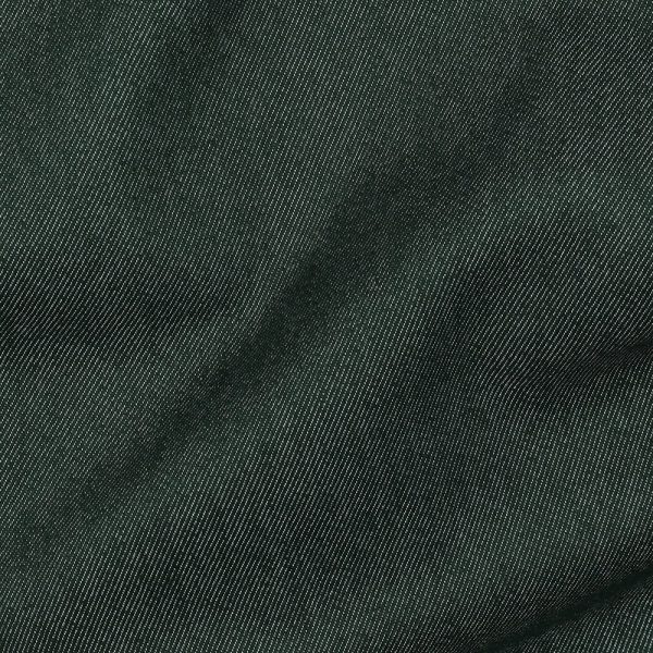 Donkergroene denim