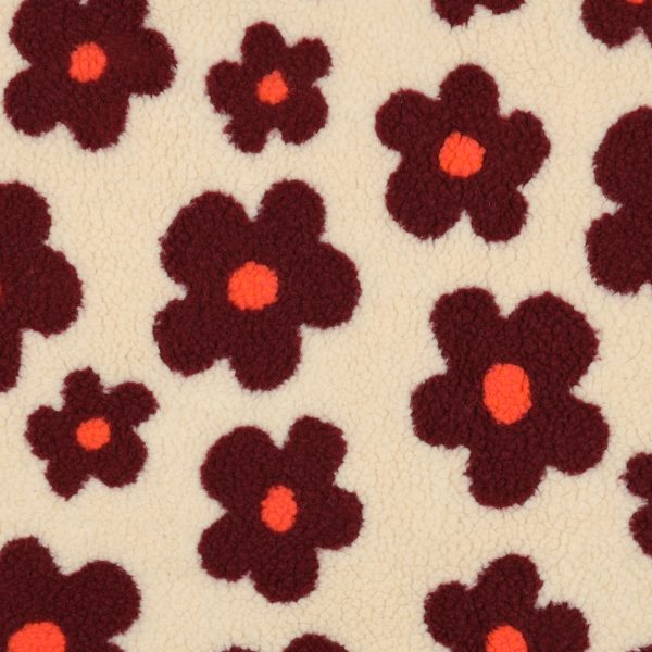 Teddy grote bloemen burgundy