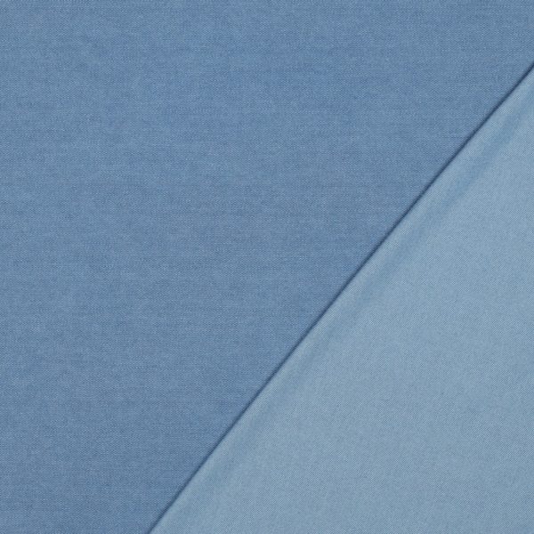 Denim knit twill